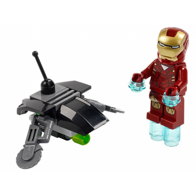 iron man vs fighting drone polybag