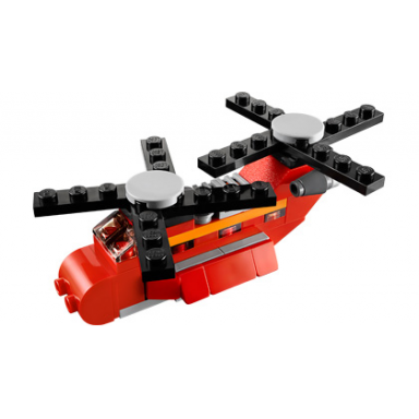little helicopter polybag