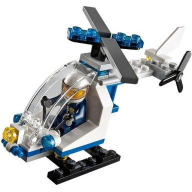 police helicopter polybag