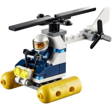 swamp police helicopter polybag