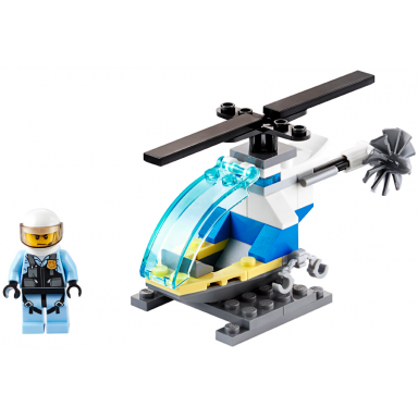 police helicopter polybag