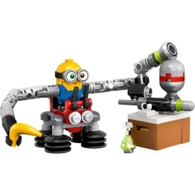 bob minion with robot arms polybag