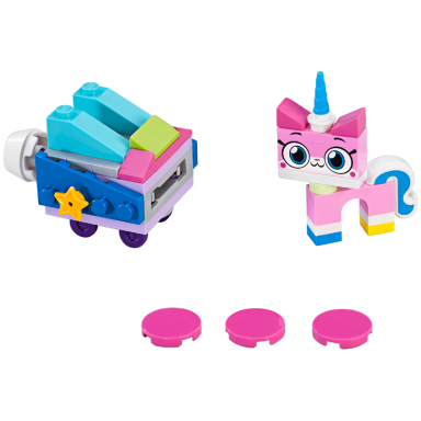 unikitty roller coaster wagon polybag
