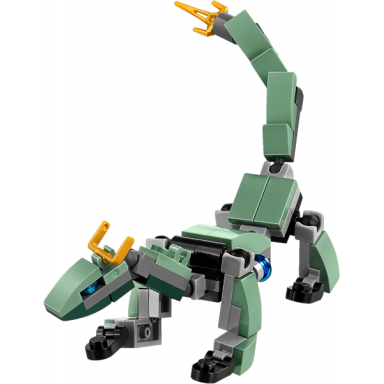 green ninja mech dragon polybag