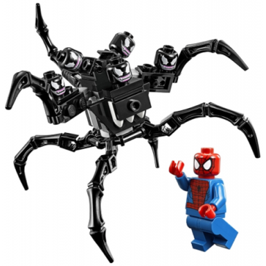 spider-man vs the venom symbiote polybag