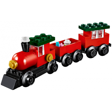 christmas train polybag