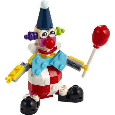 birthday clown polybag