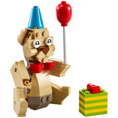 birthday bear polybag