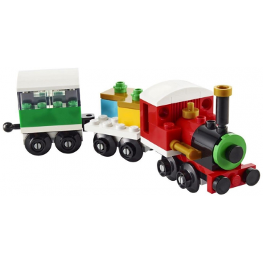 winter holiday train polybag