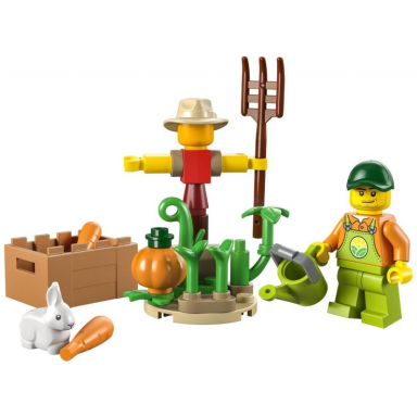 farm garden scarecrow polybag