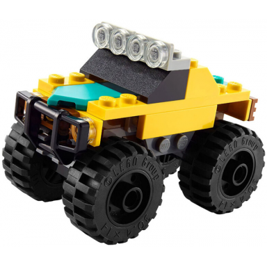 rock monster truck polybag