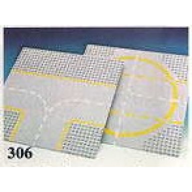 two lunar landing plates