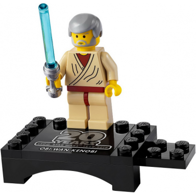 obi-wan kenobi - collectible minifigure polybag