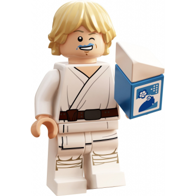 luke skywalker with blue milk polybag