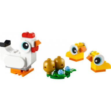 easter chickens polybag