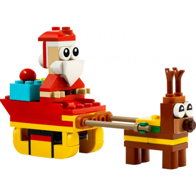 santas sleigh ride polybag