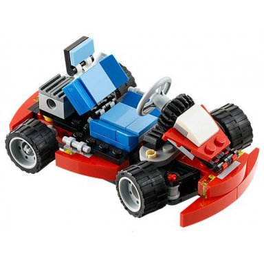 red go-kart