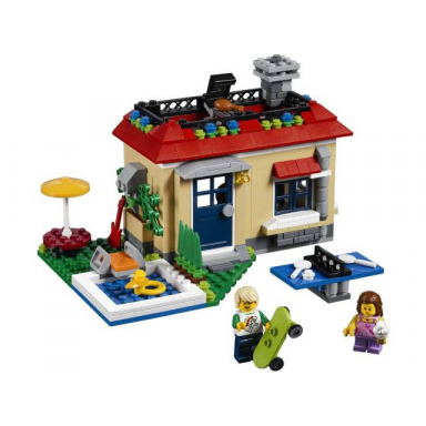 modular poolside holiday
