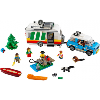 caravan family holiday