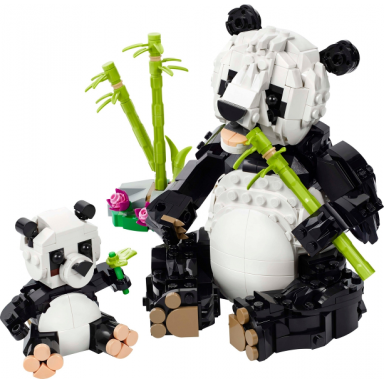 panda family
