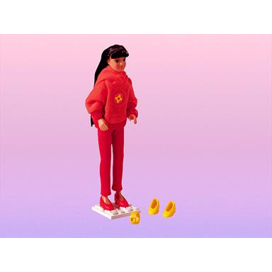 andrea in jogging suit