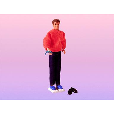 christian in blue jeans