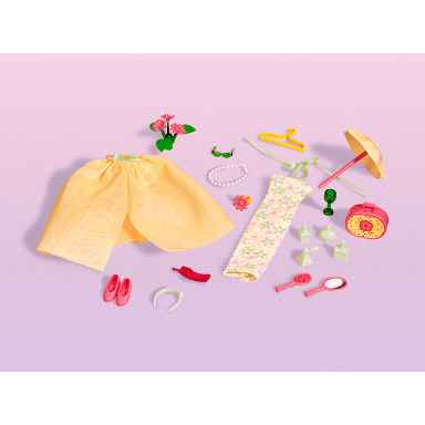 party dress and accessories