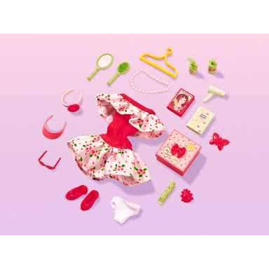 girls dress and accessories