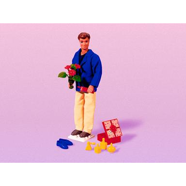 christian with gifts