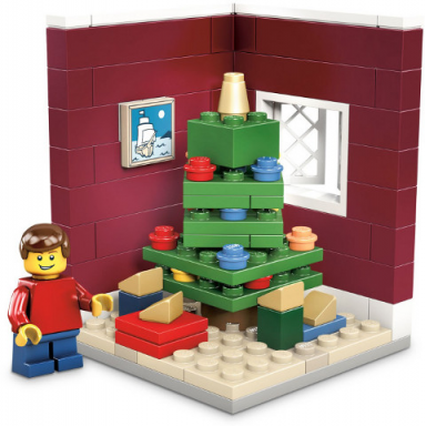 christmas tree scene limited edition 2011 holiday set 1 of 2