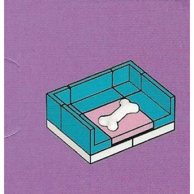 advent calendar 2012 friends day 14 - dog basket with bone