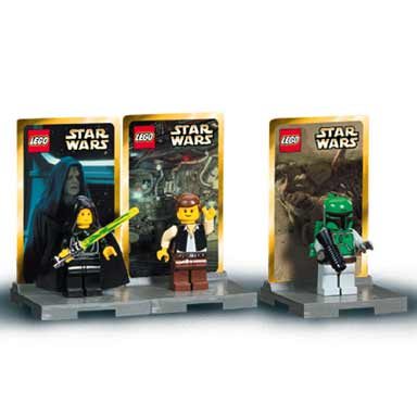star wars 2 - luke han boba minifigure pack
