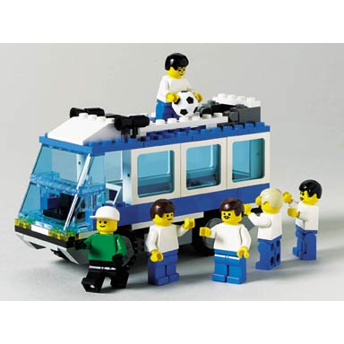 blue bus