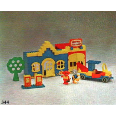 service station