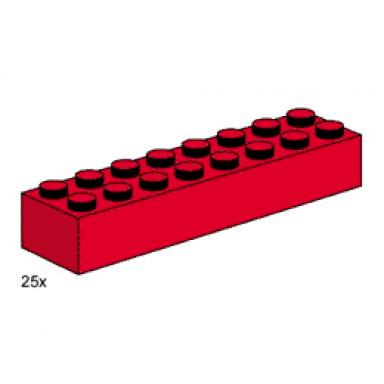 2 x 8 red bricks
