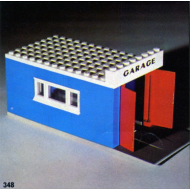 garage with automatic doors