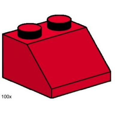 2 x 2 roof tiles steep sloped red