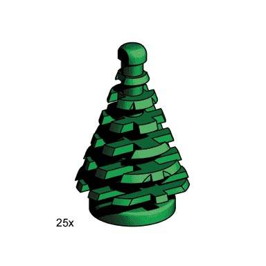 small spruce trees