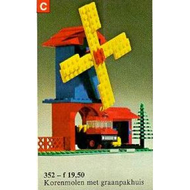 windmill and lorry