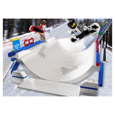 snowboard super pipe