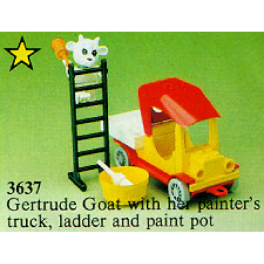 gertrude goats painters truck