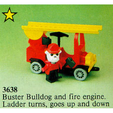 buster bulldogs fire engine