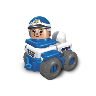friendly police car