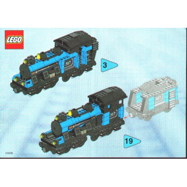 large locomotive base unit without color trim elements