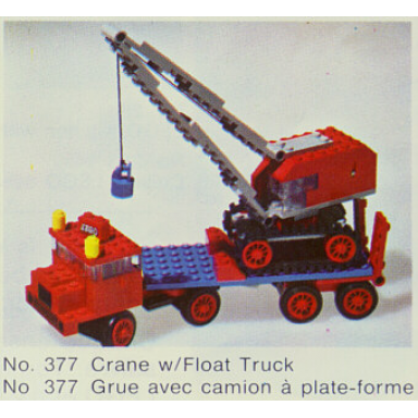 crane with float truck