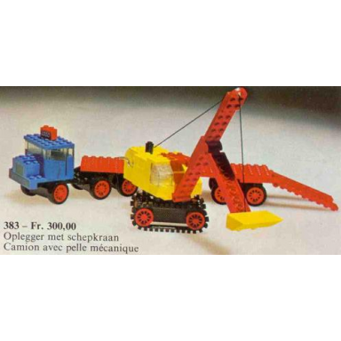 truck with excavator