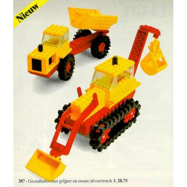 excavator and dumper road construction vehicles