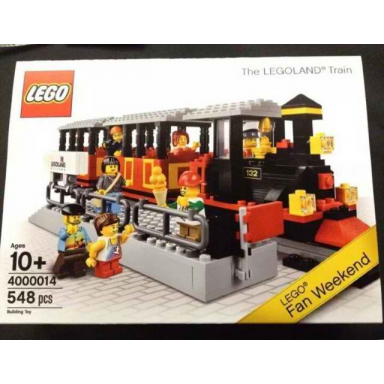 the legoland train - lego fan weekend exclusive edition