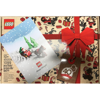 2018 employee exclusive - 40 years lego minifigure