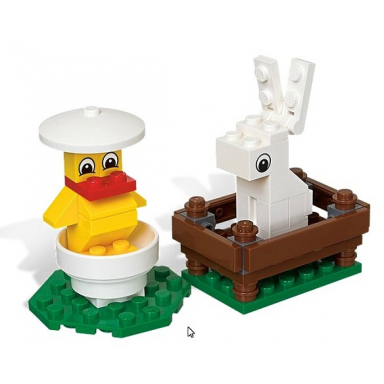 bunny and chick polybag